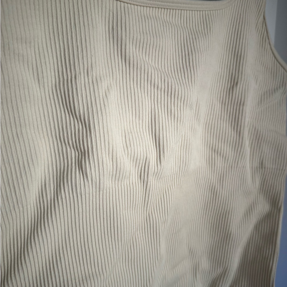Cream-Colored Compression Bodysuit - image 2